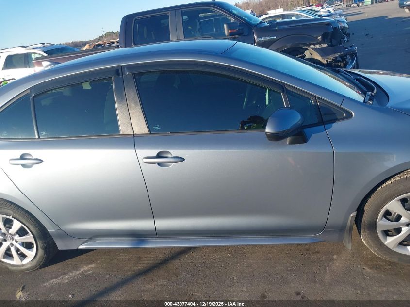 2021 Toyota Corolla Le VIN: 5YFEPMAE5MP217025 Lot: 43977404