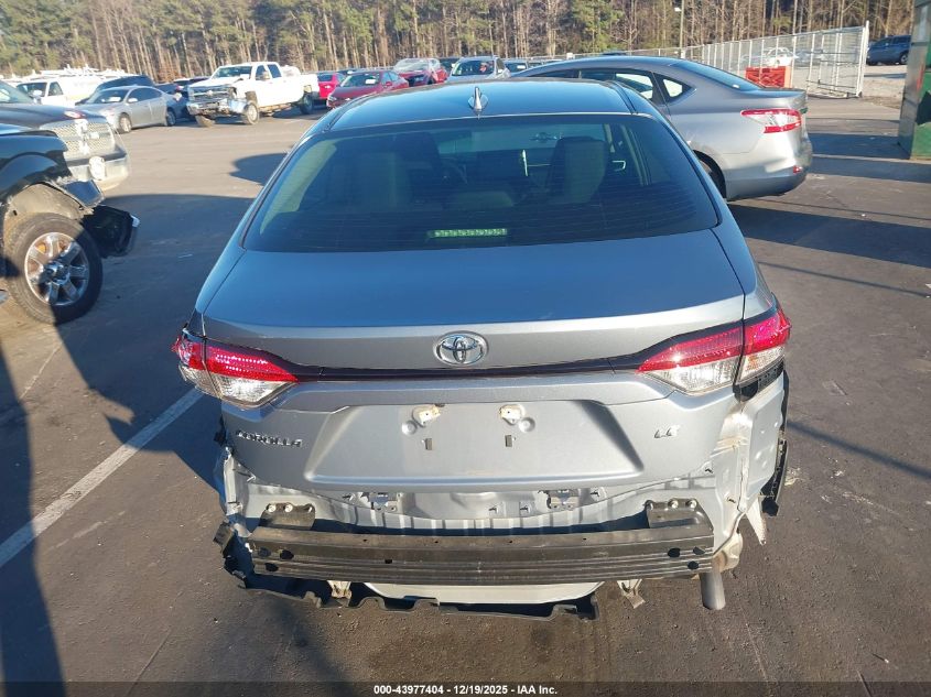 2021 Toyota Corolla Le VIN: 5YFEPMAE5MP217025 Lot: 43977404
