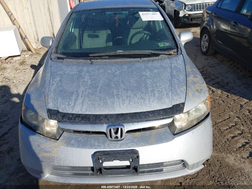 2007 Honda Civic Lx VIN: 1HGFA16507L112307 Lot: 43977407