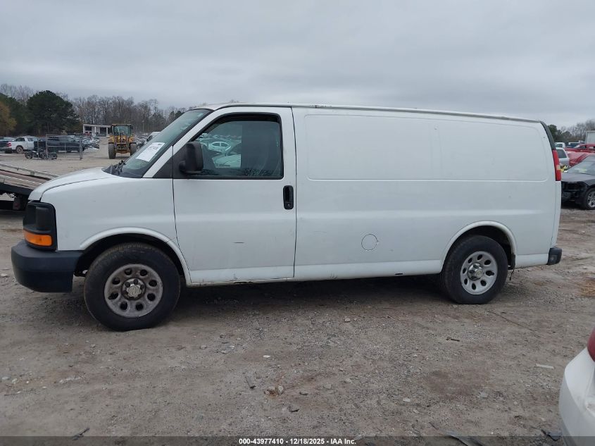 2012 Chevrolet Express 1500 Work Van VIN: 1GCSGAFX1C1174740 Lot: 43977410
