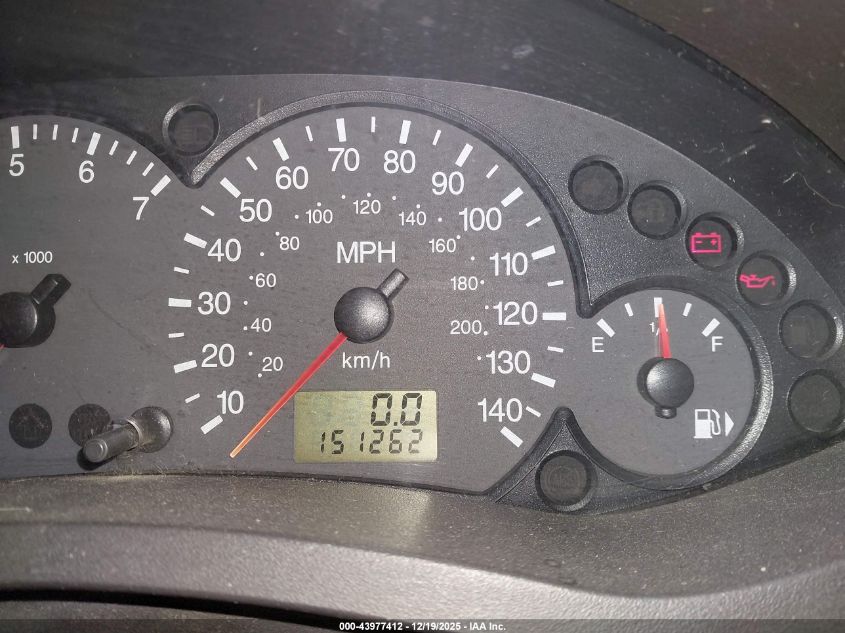 2005 Ford Focus Zx3 VIN: 3FAFP31N35R124925 Lot: 43977412