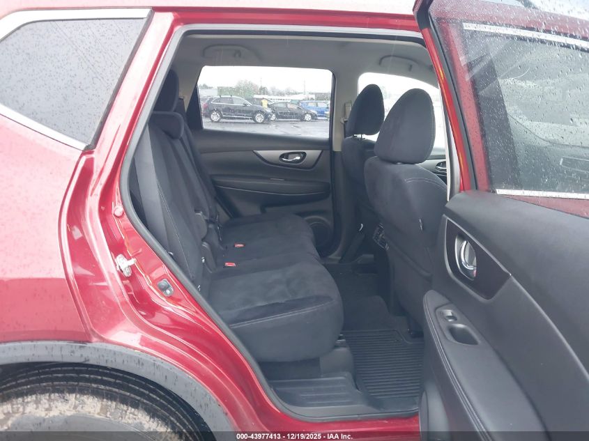 2016 Nissan Rogue Sv VIN: JN8AT2MV9GW145787 Lot: 43977413