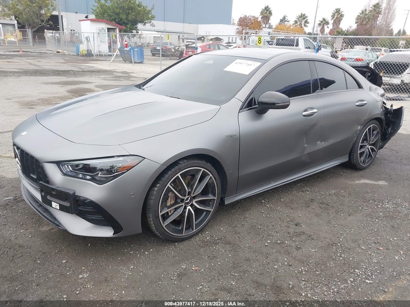 Auction sale of the 2025 MERCEDES BENZ AMG CLA 35 , vin: W1K5J5BBXSN514173, lot number: 43977417