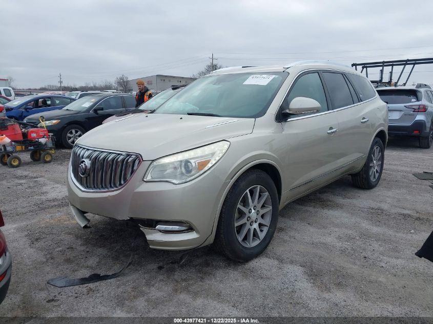 2015 Buick Enclave Leather VIN: 5GAKVBKD6FJ302970 Lot: 43977421