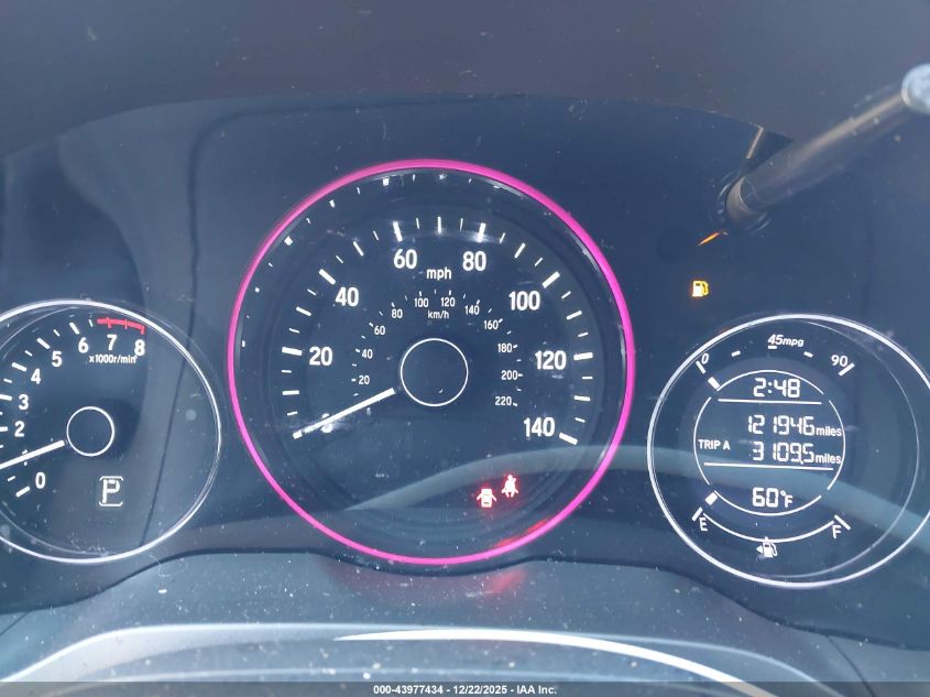 2018 Honda Hr-V Lx VIN: 3CZRU5H32JM718553 Lot: 43977434