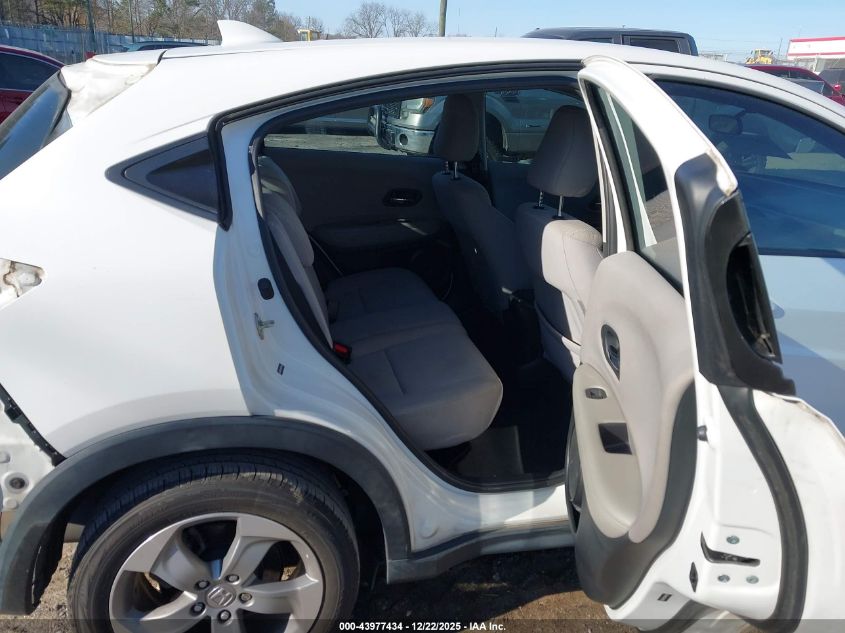 2018 Honda Hr-V Lx VIN: 3CZRU5H32JM718553 Lot: 43977434