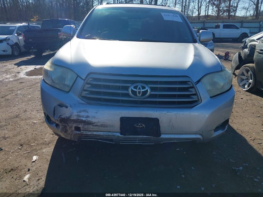 2008 Toyota Highlander VIN: JTEDS41A382049053 Lot: 43977440