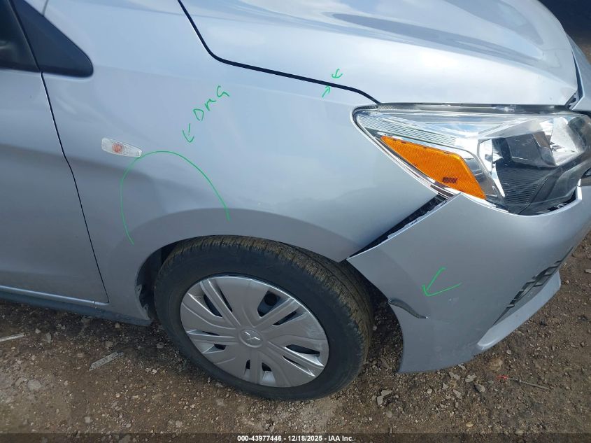 2024 Mitsubishi Mirage Es/Le VIN: ML32AUHJ1RH032175 Lot: 43977446