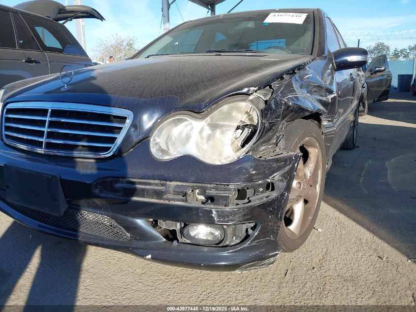 2006 Mercedes-Benz C 230 Sport VIN: WDBRF52H46A902643 Lot: 43977448