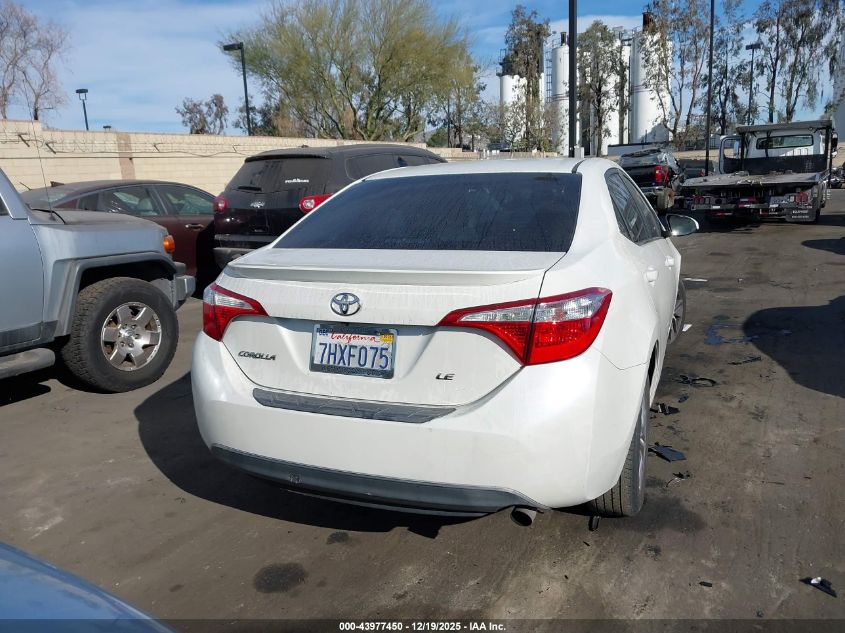 2015 Toyota Corolla Le Eco Plus VIN: 5YFBPRHE1FP200246 Lot: 43977450