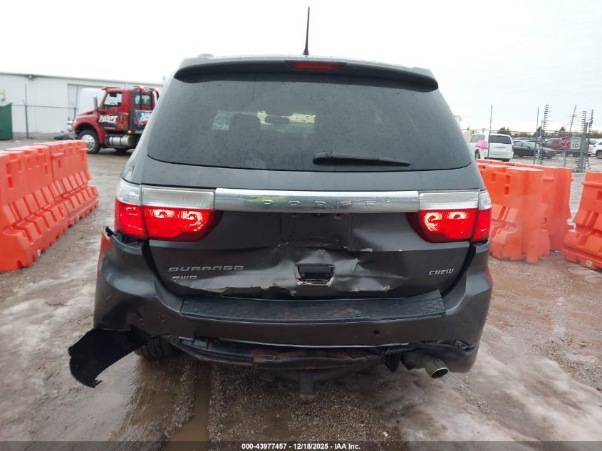 2013 Dodge Durango Crew VIN: 1C4RDJDG4DC695449 Lot: 43977457