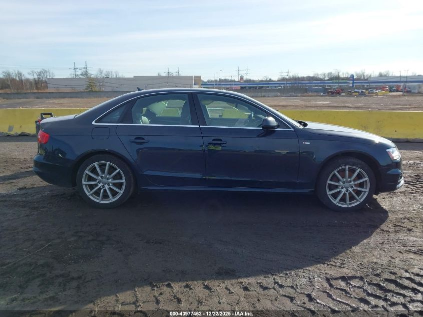 2016 Audi A4 2.0T Premium VIN: WAUFFAFL2GN009857 Lot: 43977462