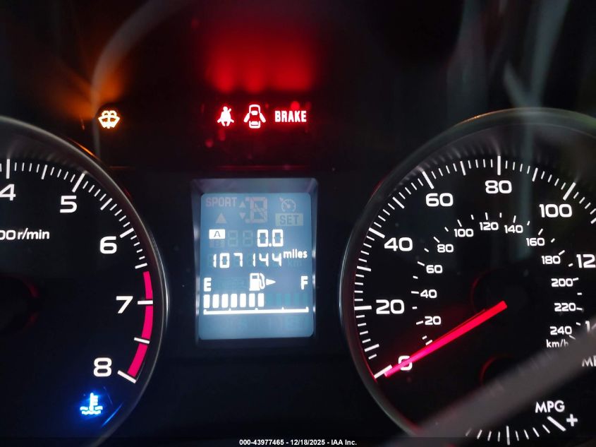 2016 Subaru Impreza 2.0I VIN: JF1GPAA63G9233465 Lot: 43977465