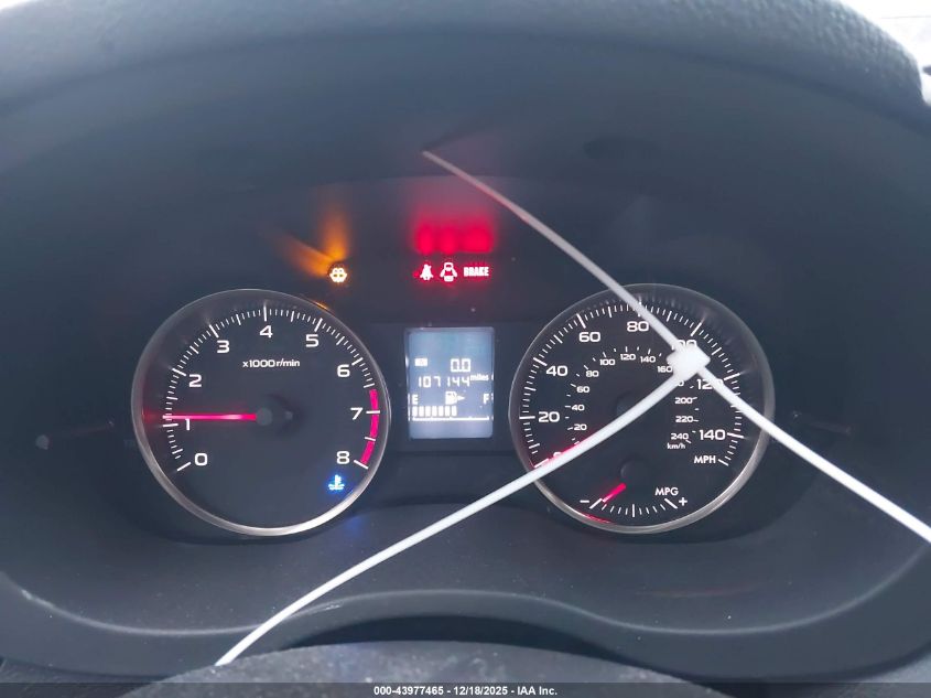 2016 Subaru Impreza 2.0I VIN: JF1GPAA63G9233465 Lot: 43977465