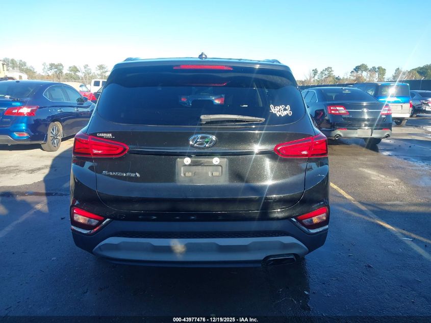 2019 Hyundai Santa Fe Se VIN: 5NMS23AD6KH118658 Lot: 43977476