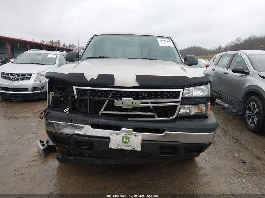 2006 Chevrolet Silverado 1500 Work Truck VIN: 3GCEK14X36G270678 Lot: 43977488