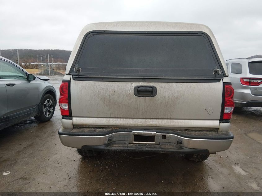 2006 Chevrolet Silverado 1500 Work Truck VIN: 3GCEK14X36G270678 Lot: 43977488