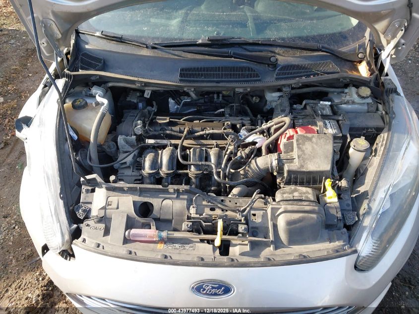 2017 Ford Fiesta S VIN: 3FADP4AJ0HM167744 Lot: 43977493