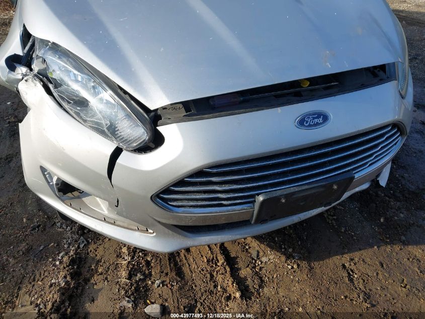 2017 Ford Fiesta S VIN: 3FADP4AJ0HM167744 Lot: 43977493