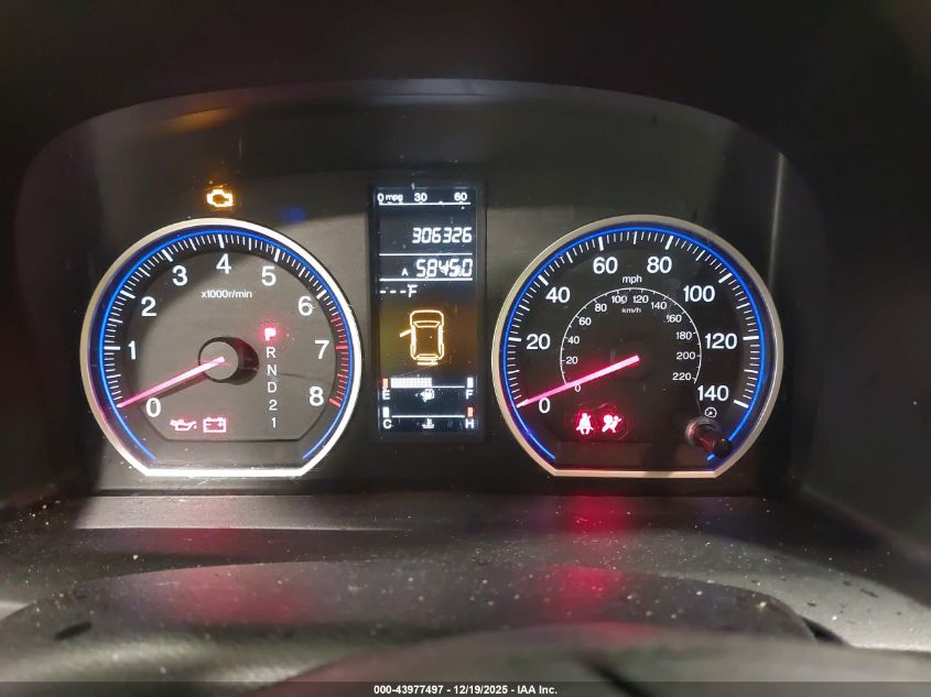 2009 Honda Cr-V Ex-L VIN: 5J6RE48719L021267 Lot: 43977497