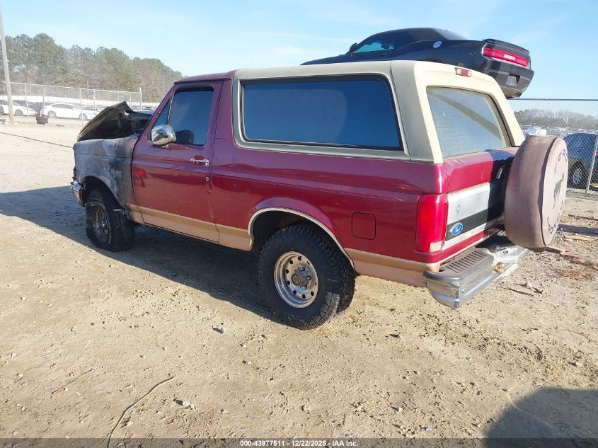 1994 Ford Bronco U100 VIN: 1FMEU15H1RLB47188 Lot: 43977511