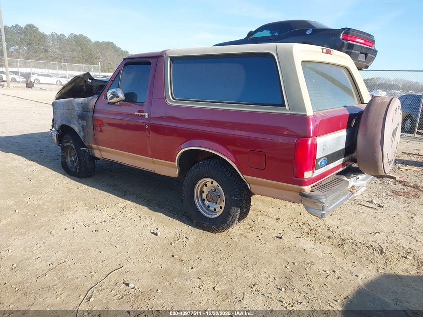 1994 FORD BRONCO auction photo 3