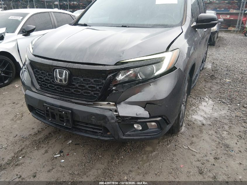 2020 Honda Passport 2Wd Ex-L VIN: 5FNYF7H5XLB000426 Lot: 43977514