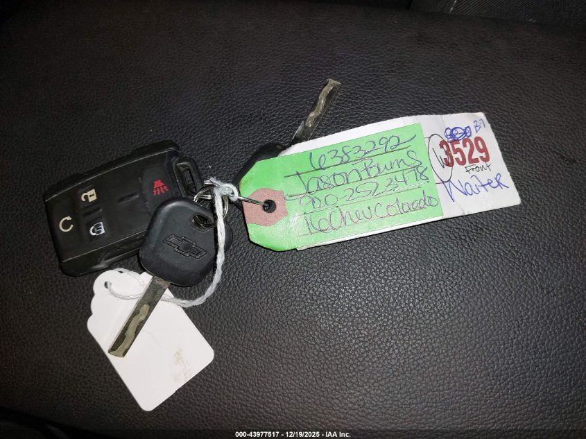 2016 Chevrolet Colorado Lt VIN: 1GCGTCE3XG1382763 Lot: 43977517