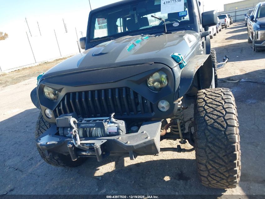 2016 Jeep Wrangler Unlimited Sport VIN: 1C4BJWDG1GL344381 Lot: 43977530