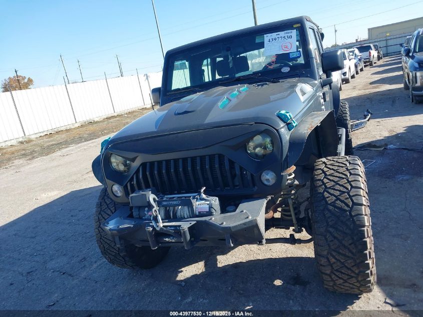 2016 Jeep Wrangler Unlimited Sport VIN: 1C4BJWDG1GL344381 Lot: 43977530