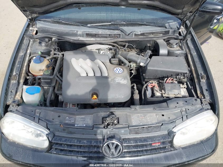 2000 Volkswagen Golf Gls VIN: WVWGA21JXYW515482 Lot: 43977535