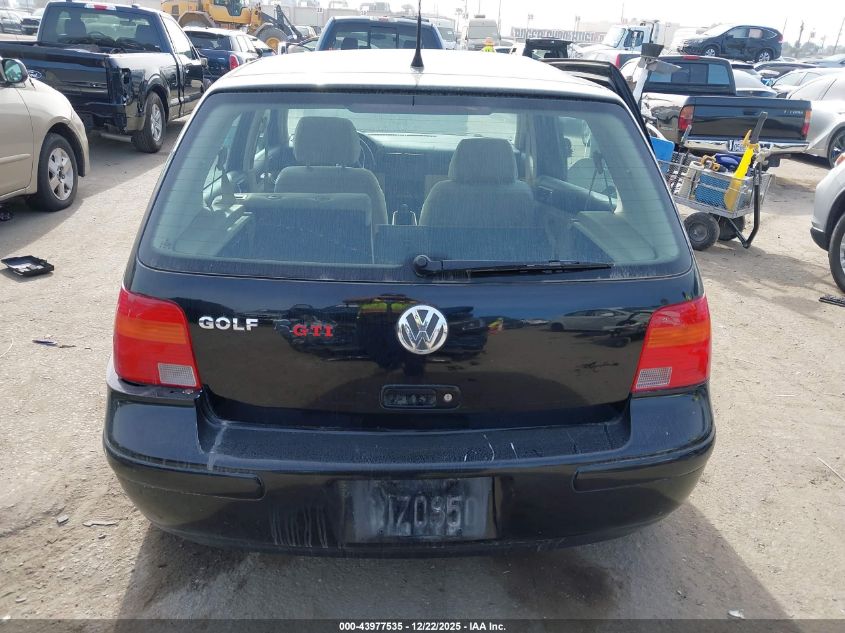 2000 Volkswagen Golf Gls VIN: WVWGA21JXYW515482 Lot: 43977535