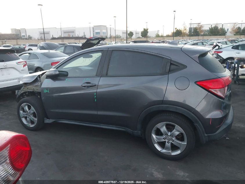 2016 Honda Hr-V Lx VIN: 3CZRU5H3XGM736694 Lot: 43977537