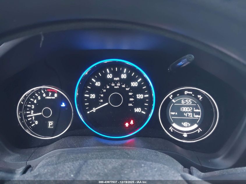 2016 Honda Hr-V Lx VIN: 3CZRU5H3XGM736694 Lot: 43977537