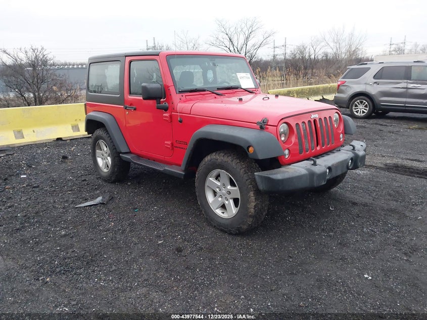 1C4AJWAG8GL237277 2016 Jeep Wrangler Sport auction photo 1