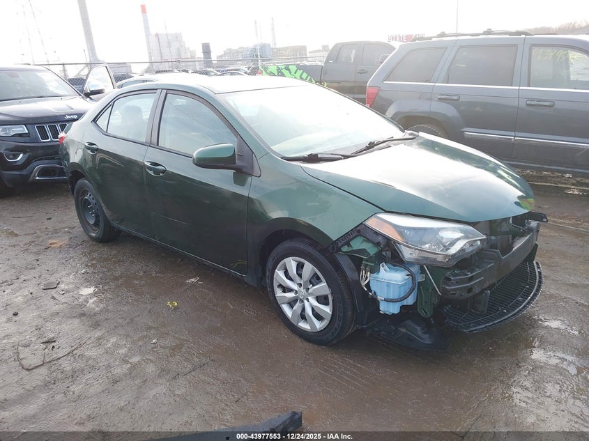 2T1BURHE3FC452895 2015 Toyota Corolla Le auction photo 1