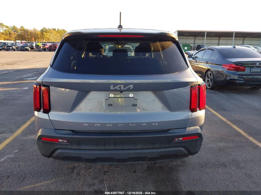 2022 Kia Sorento Lx VIN: 5XYRG4LC1NG097727 Lot: 43977557