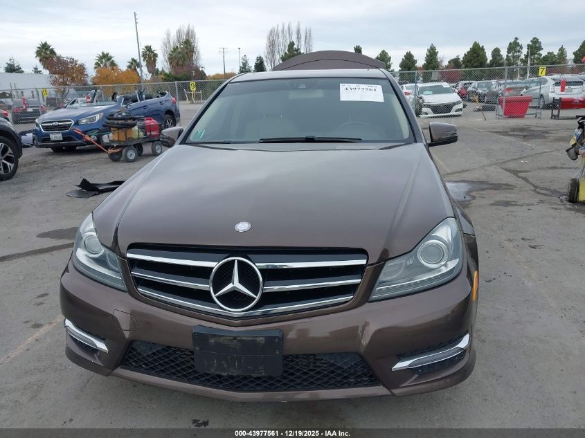 2014 Mercedes-Benz C-Class C 250 Sport VIN: WDDGF4HB6EA950381 Lot: 43977561