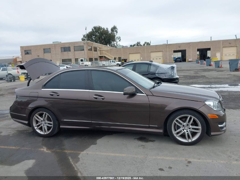 2014 Mercedes-Benz C-Class C 250 Sport VIN: WDDGF4HB6EA950381 Lot: 43977561