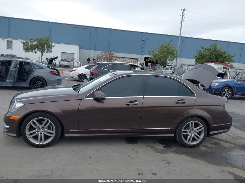 2014 Mercedes-Benz C-Class C 250 Sport VIN: WDDGF4HB6EA950381 Lot: 43977561