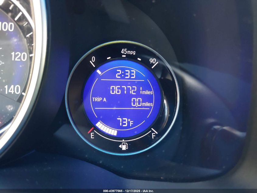 2016 Honda Fit Ex-L VIN: 3HGGK5H91GM704273 Lot: 43977565