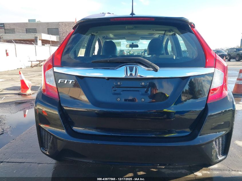 2016 Honda Fit Ex-L VIN: 3HGGK5H91GM704273 Lot: 43977565
