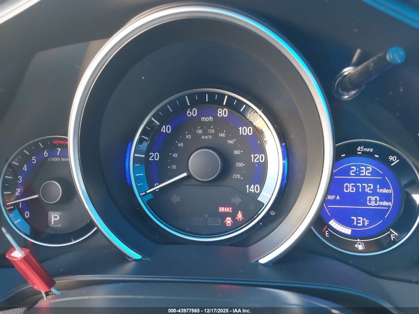 2016 Honda Fit Ex-L VIN: 3HGGK5H91GM704273 Lot: 43977565