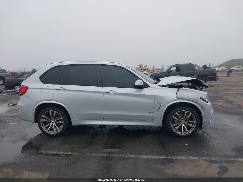 2017 BMW X5 xDrive50I VIN: 5UXKR6C31H0U13255 Lot: 43977566