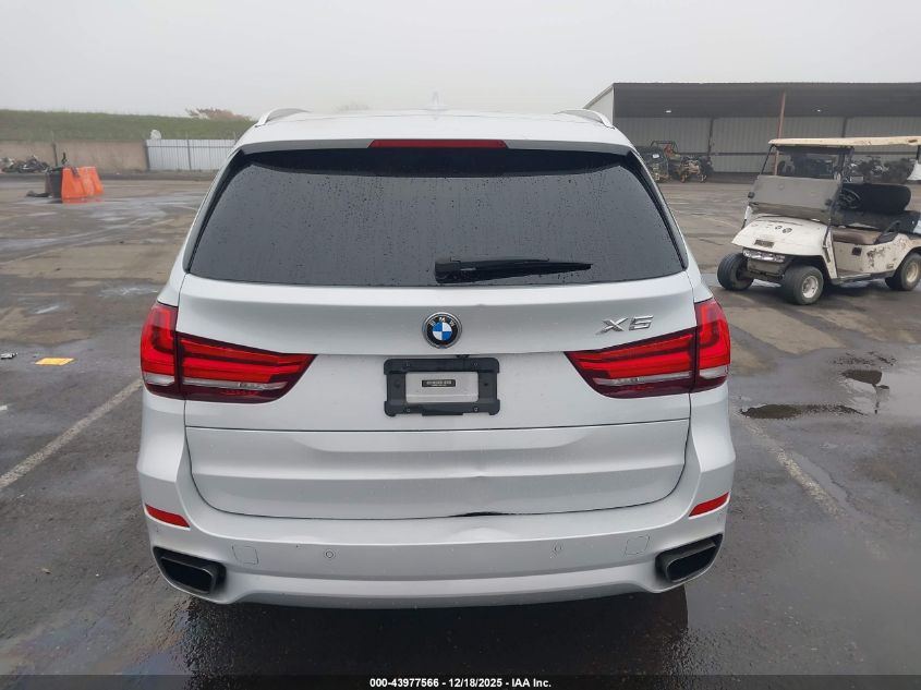 2017 BMW X5 xDrive50I VIN: 5UXKR6C31H0U13255 Lot: 43977566