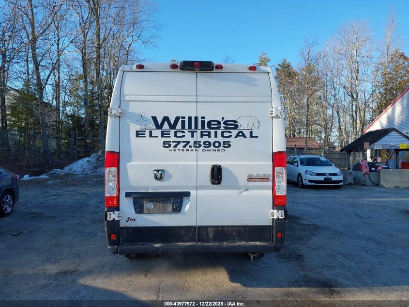 2021 Ram Promaster 3500 Cargo Van High Roof 159 Wb Ext VIN: 3C6MRVJG5ME532171 Lot: 43977572