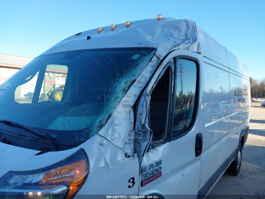 2021 Ram Promaster 3500 Cargo Van High Roof 159 Wb Ext VIN: 3C6MRVJG5ME532171 Lot: 43977572