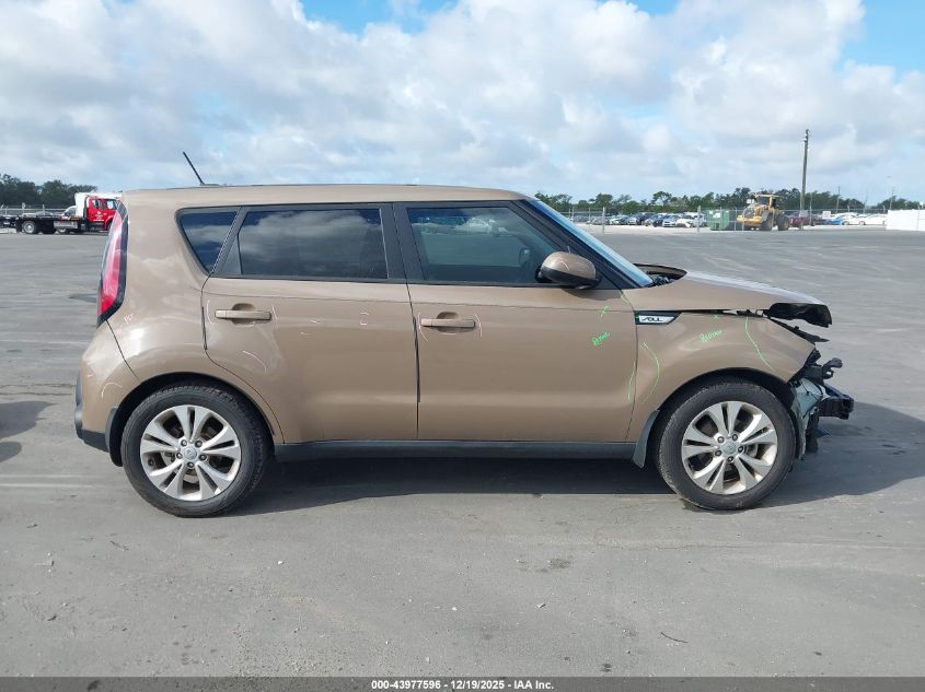 2015 Kia Soul + VIN: KNDJP3A59F7131410 Lot: 43977596