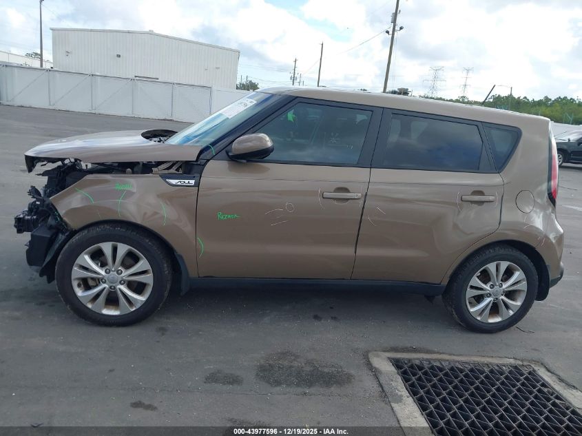 2015 Kia Soul + VIN: KNDJP3A59F7131410 Lot: 43977596