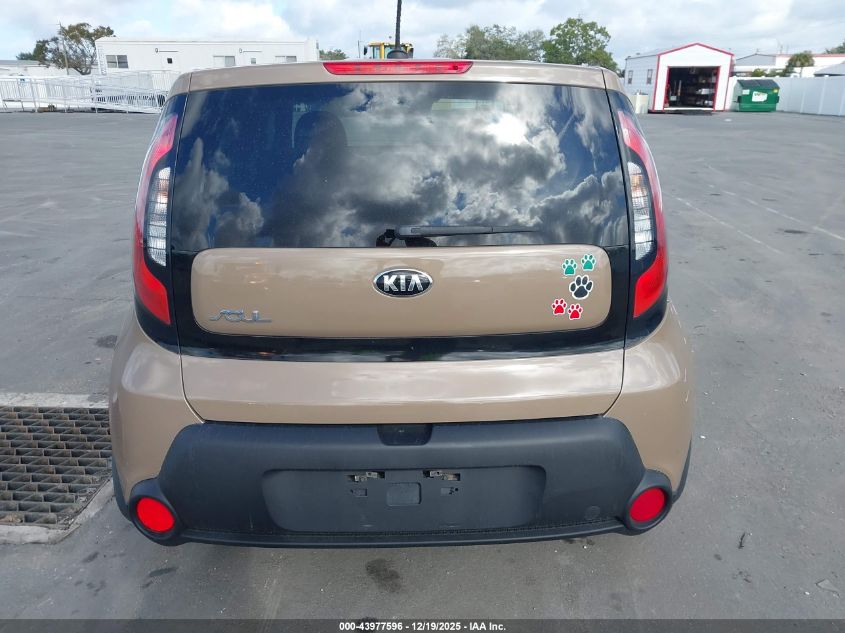 2015 Kia Soul + VIN: KNDJP3A59F7131410 Lot: 43977596